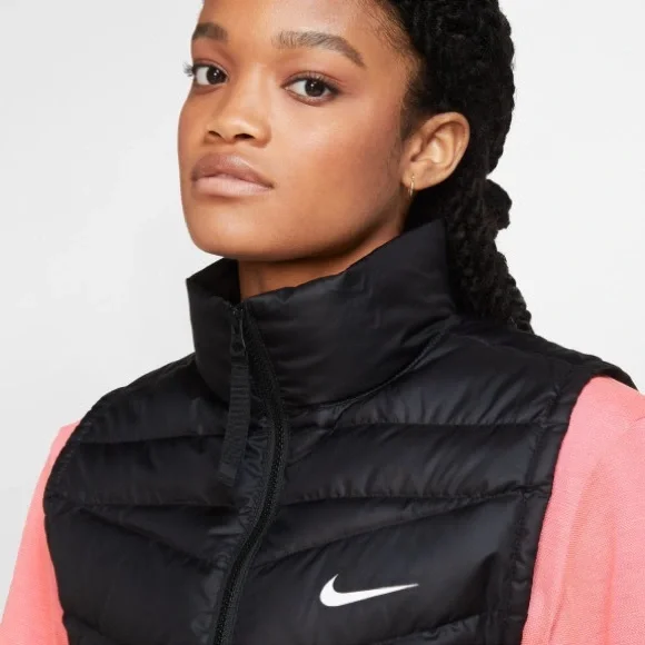 Nike Down Fill Sport Casual Golf Vest-Black Women’s size Large - Picture 12 of 12